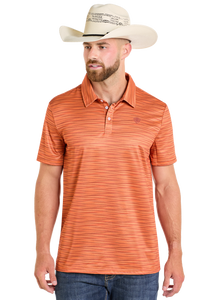 Mens rock & Roll Denim Polo Shirts