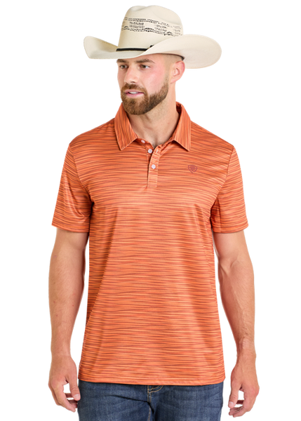Mens rock & Roll Denim Polo Shirts