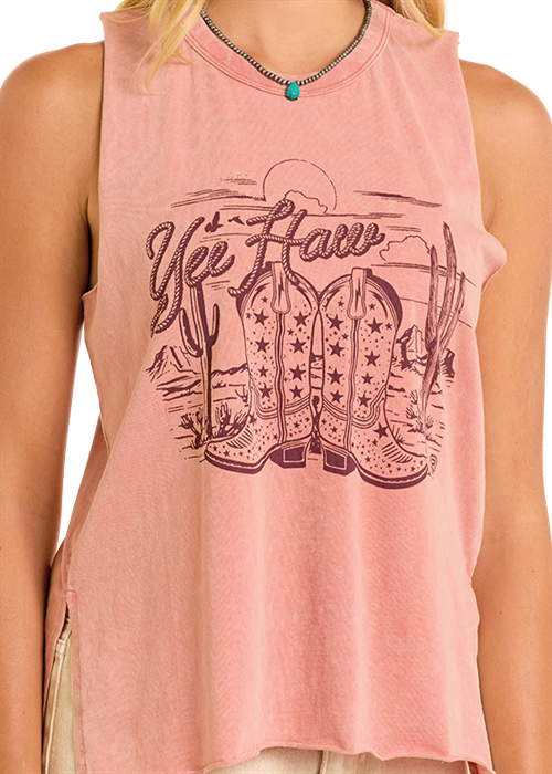 Rock & Roll Ladies Yee Haw Tank