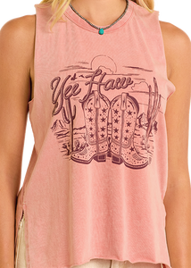 Rock & Roll Ladies Yee Haw Tank