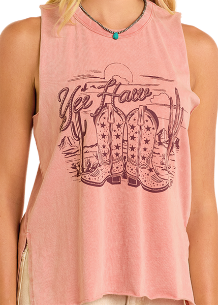 Rock & Roll Ladies Yee Haw Tank