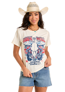 Rock & Roll Chain Fringe Tee