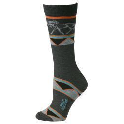 Boot Doctor Ladies Crew Socks Horse Grey