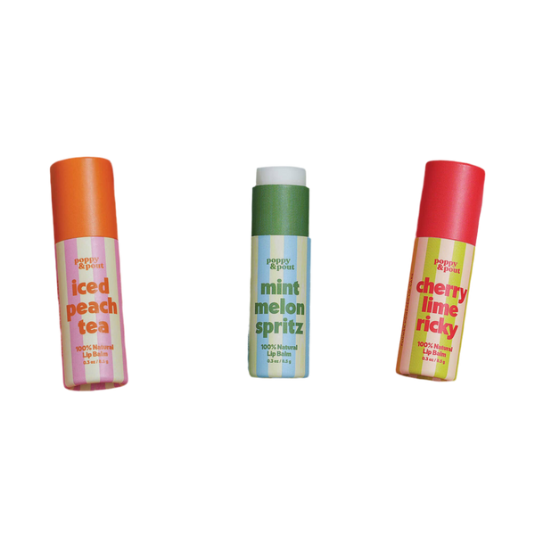 Gift Set, Retro Refreshers, Lip Balm Trio