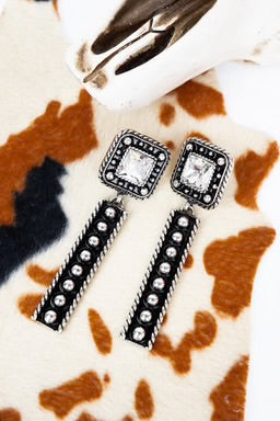 Crystal Canyon Crest Earrings