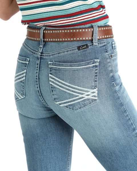 Cruel Denim Women's Mila Trouser - Medium Stonewash