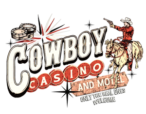 Cowboy Casino T-Shirt Print