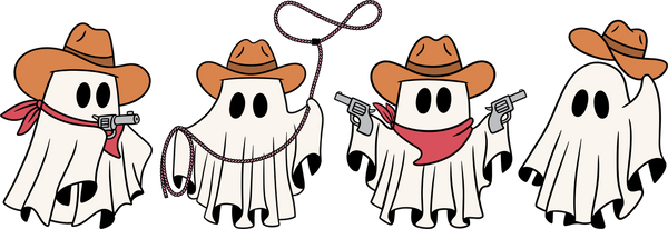 Cowboy Ghosts Print