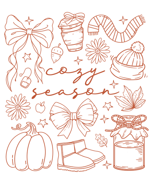 Cozy Season Collage Print