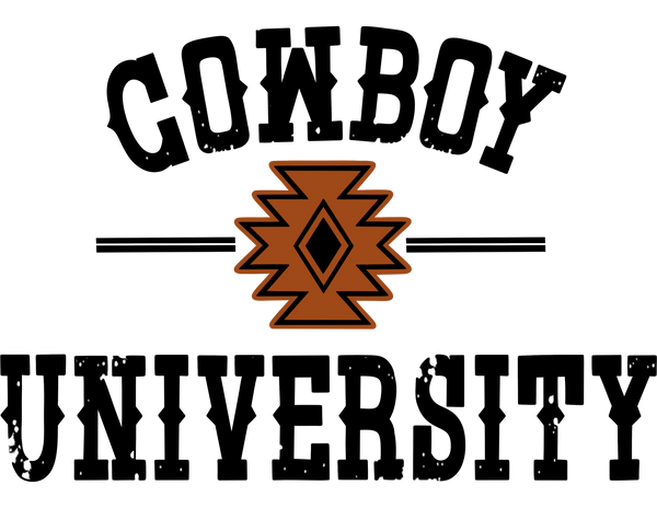 Cowboy University Print