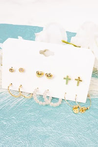 Crystal Avenue Earrings Set