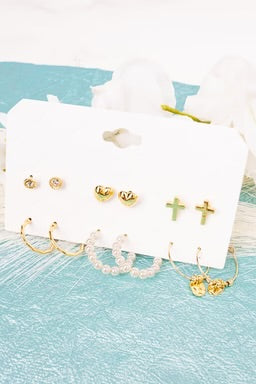 Crystal Avenue Earrings Set