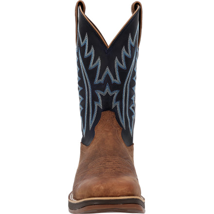Men's Durango® Rebel™ Ultra-Lite Cognac/Sapphire Blue Western Boot
