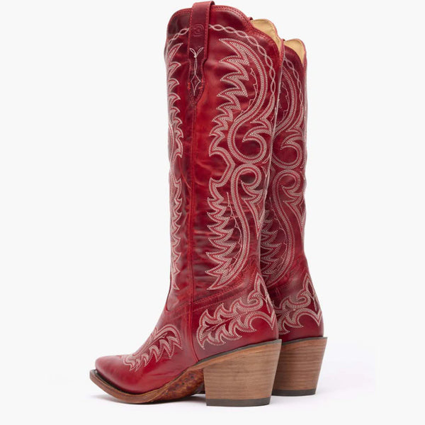 Durango® Women's Crush™ Tall Western Boot Crimson Red
