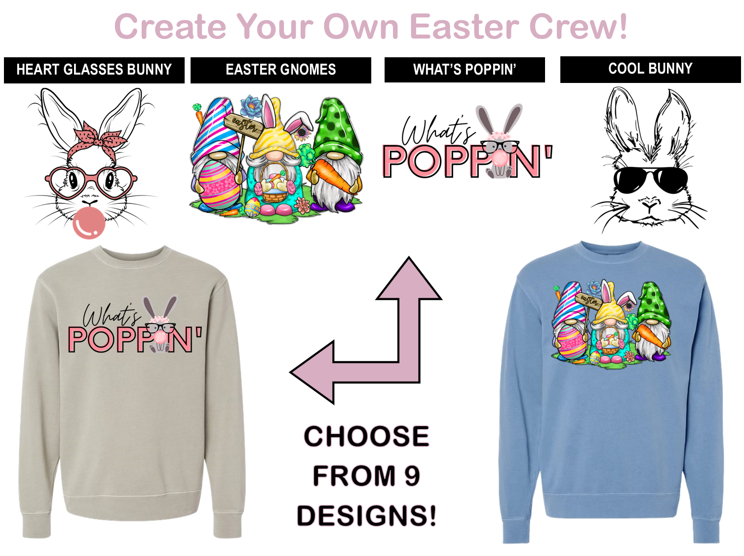 Create-Your-Own Easter Crew