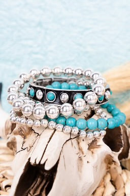 Turquoise Mesa Bracelet Set