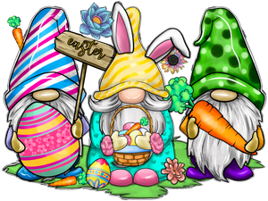 Easter Gnomes Print