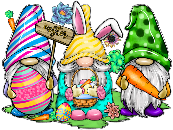 Easter Gnomes Print