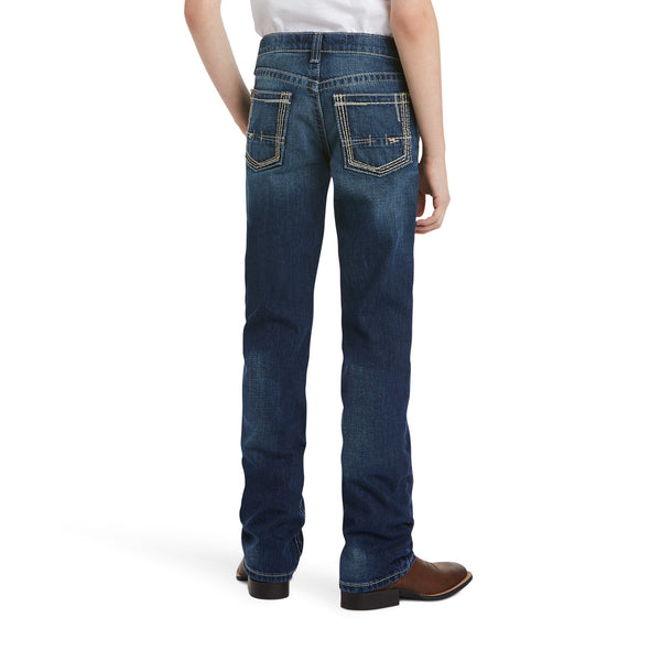 Boys Ariat B5 Slim Boundary Stackable Straight Leg Jean