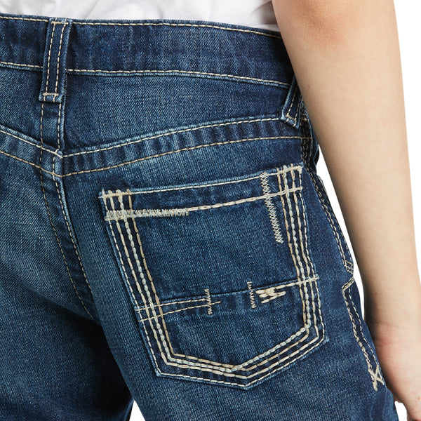 Boys Ariat B5 Slim Boundary Stackable Straight Leg Jean