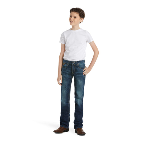 Boys Ariat B5 Slim Boundary Stackable Straight Leg Jean
