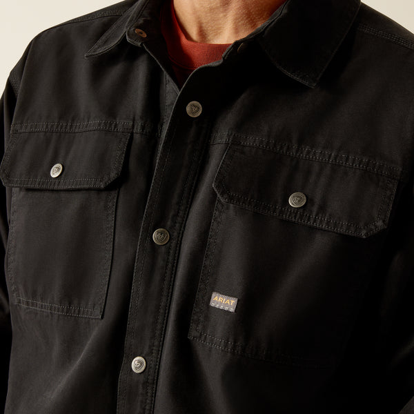 Ariat Men's Rebar Canvas Shirt Jacket