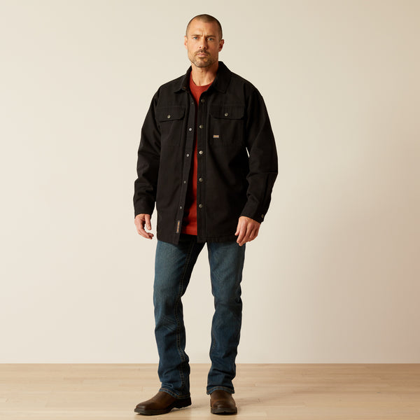 Ariat Men's Rebar Canvas Shirt Jacket