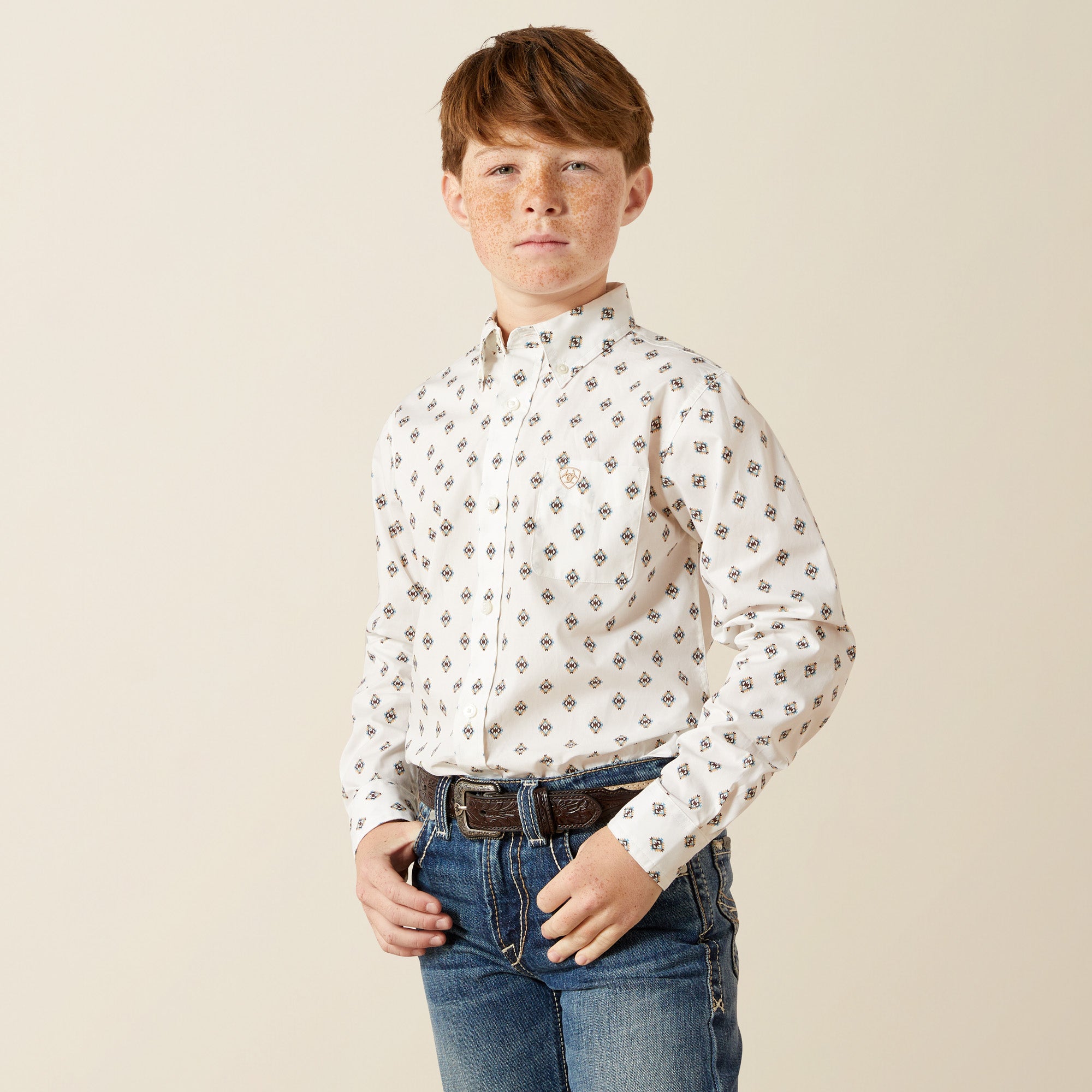 Ariat Youth Thell Classic Fit Shirt