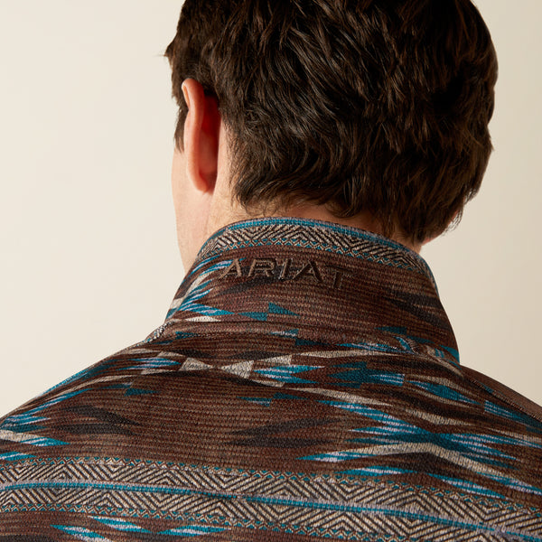 Ariat Southwest Caldwell Logo 1/4 Zip Sweater