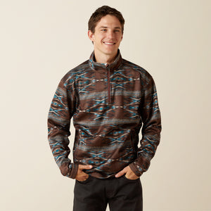Ariat Southwest Caldwell Logo 1/4 Zip Sweater