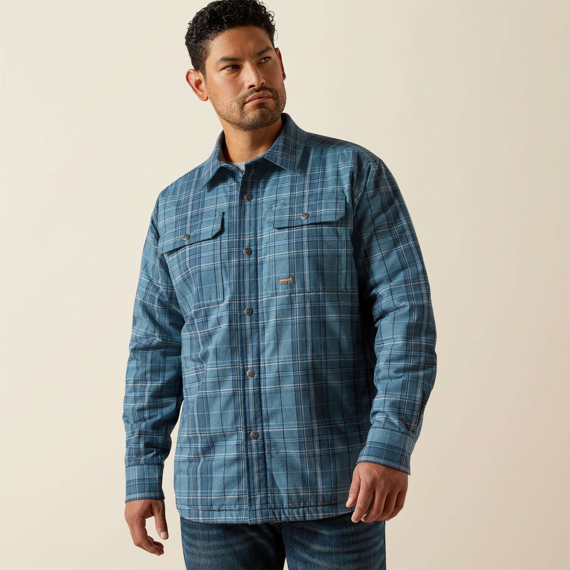 Ariat Men's Rebar Flannel Insulated Shirt Jacket