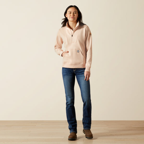 Ariat Women's Rebar Skill Set 1/2 Zip Hoodie