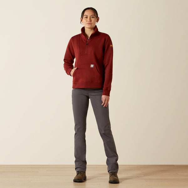 Ariat Women's Rebar Traverse Funnel Neck Sweatshirt