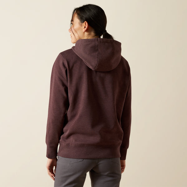 Ariat Women's Rebar Skill Set 1/2 Zip Hoodie
