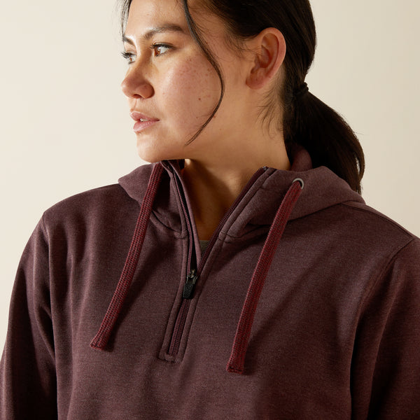 Ariat Women's Rebar Skill Set 1/2 Zip Hoodie