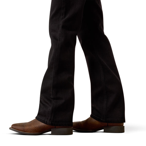 Ariat Boy's B4 Relaxed Hansen Bootcut Black Jeans