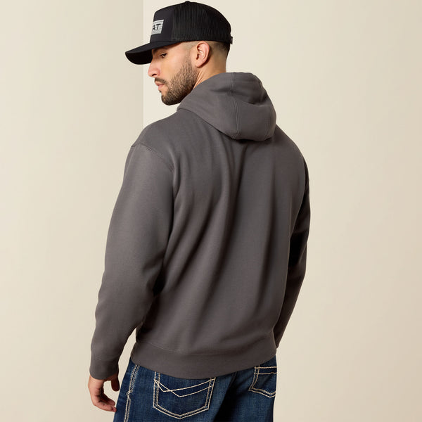 Ariat Men's Leather Diamond Hoodie
