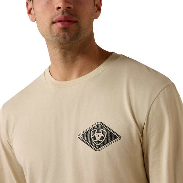 Ariat Natural Medallion Long Sleeve T-Shirt