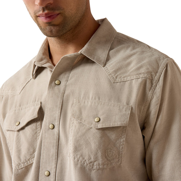 Ariat Handorf Corduroy Snap Shirt