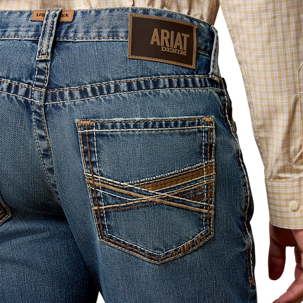 Ariat Men's M4 Relaxed Xavier Boot Cut Weatherford Jeans