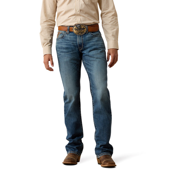 Ariat Men's M4 Relaxed Xavier Boot Cut Weatherford Jeans