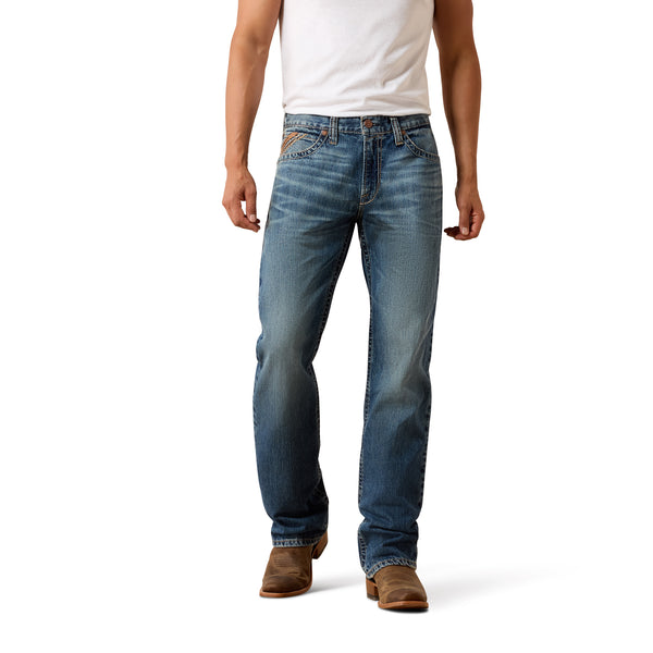 Ariat Men's M4 Relaxed Xavier Boot Cut Weatherford Jeans