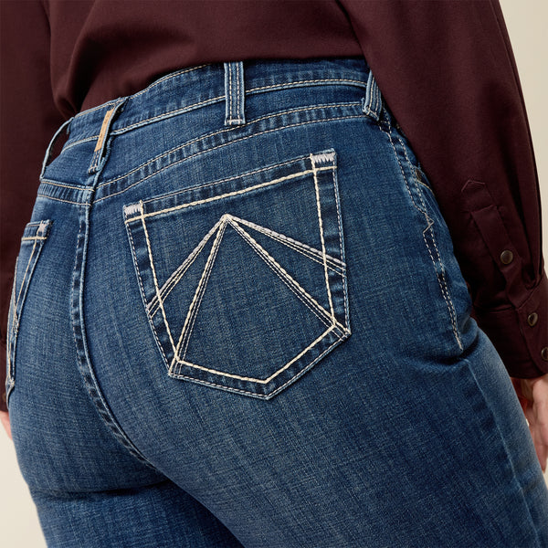 Ariat Women's High Rise Teresa Slim Trouser Jeans