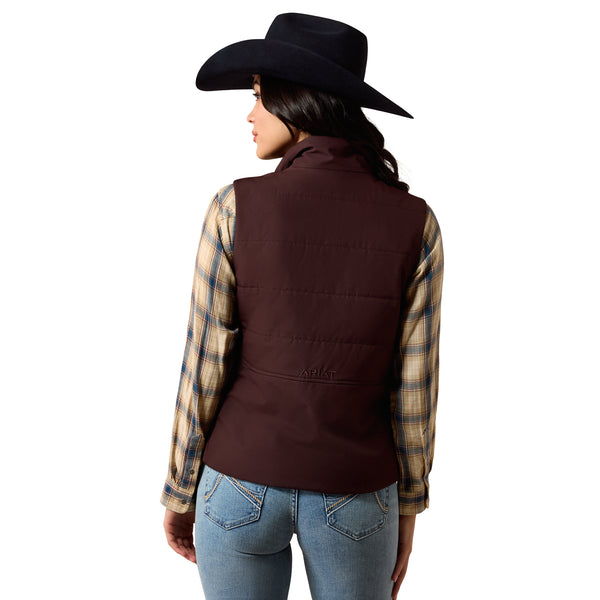 Ariat Women's Chocolate Plum Titan Insulated Vest