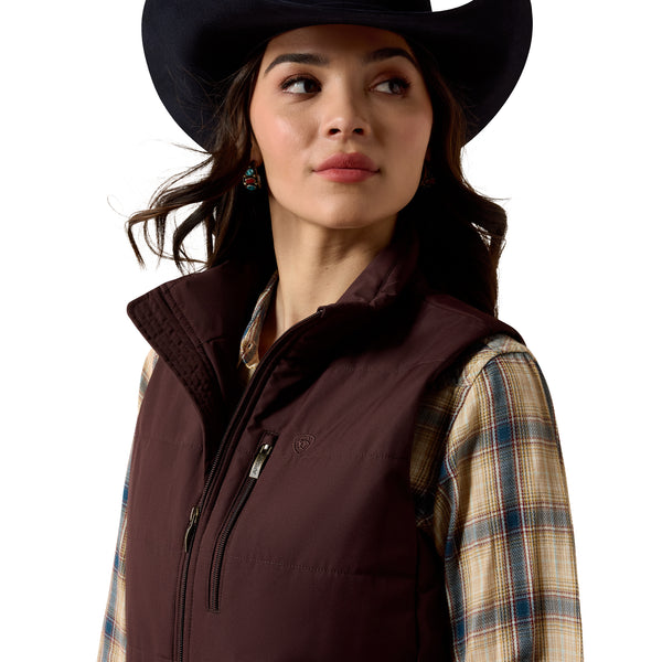 Ariat Women's Chocolate Plum Titan Insulated Vest