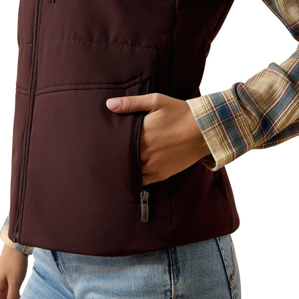 Ariat Women's Chocolate Plum Titan Insulated Vest