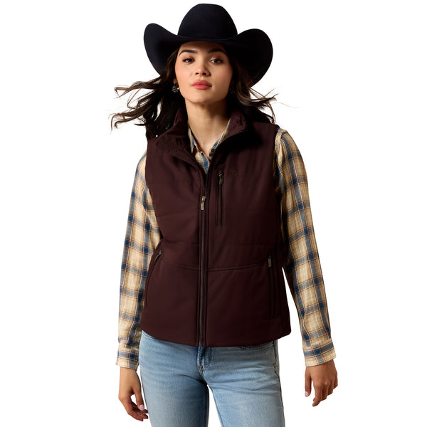 Ariat Women's Chocolate Plum Titan Insulated Vest