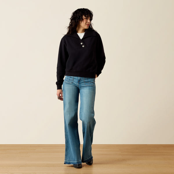Ariat Women's Black Butler Pullover