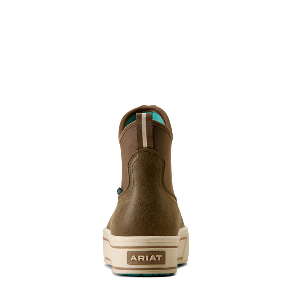 Ariat Women's Saylor Shrimp Waterproof Brown Bomber Boot