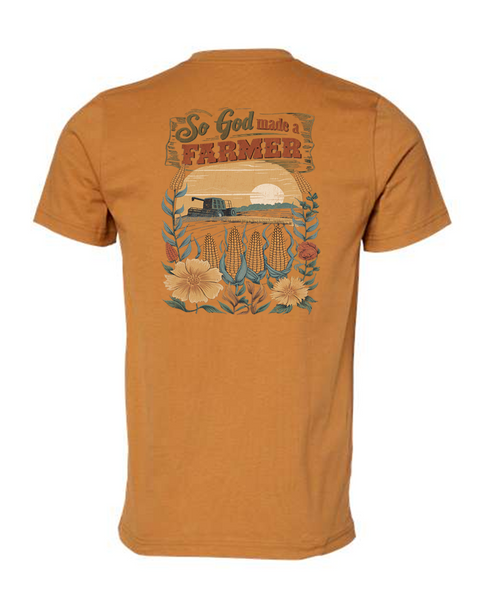So God Made a Farmer Tee